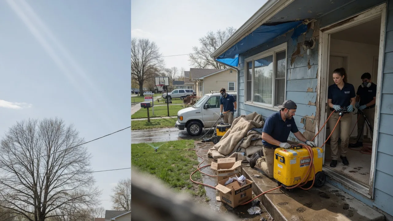 Basement Flood Cleanup in Dow, IL near me